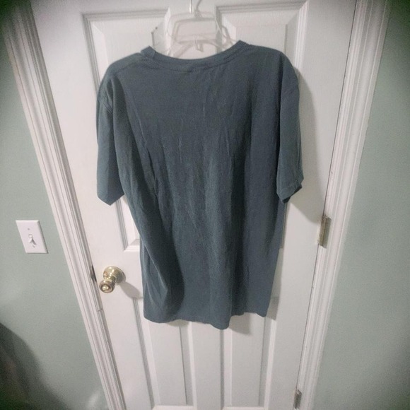 Swank Graphic Tee Mens Large Gray Collegiate Logo Casual Streetwear Shirt - Picture 3 of 3